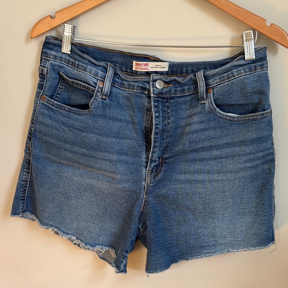 Levi's Classic Blue Jean Shorts